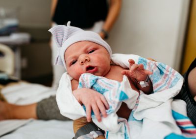 newborn baby at hospital